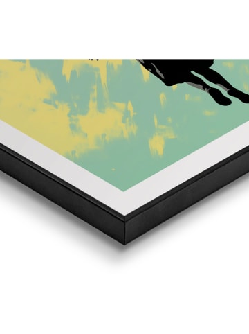 Orangewallz Gerahmter Kunstdruck "Pink Balloons"