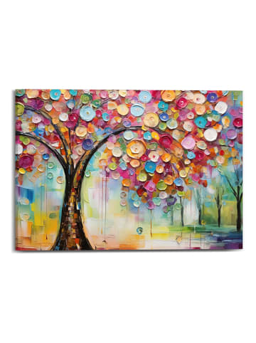 Orangewallz Druk "Painted Colour Tree" na płótnie - 50 x 70 cm