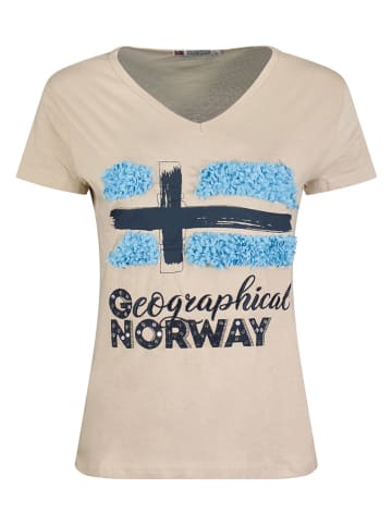 Geographical Norway Shirt "Jarine" in Beige