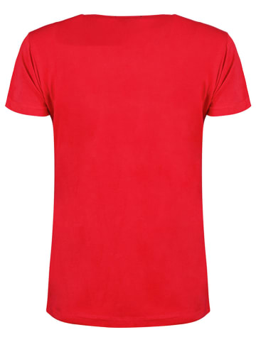 Geographical Norway Koszulka "Jarine" w kolorze czerwonym