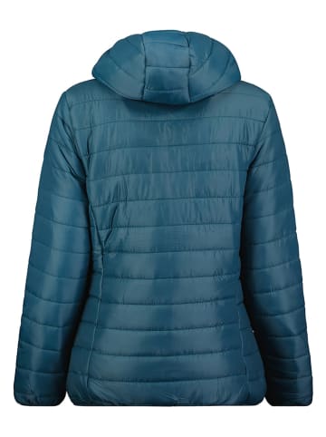 Geographical Norway Doorgestikte jas "Atika" petrol