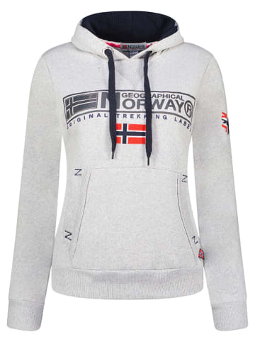 Geographical Norway Hoodie "Gasic" grijs