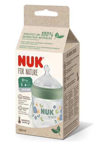 NUK Butelka dziecięca "NUK for Nature" w kolorze turkusowym - 150 ml