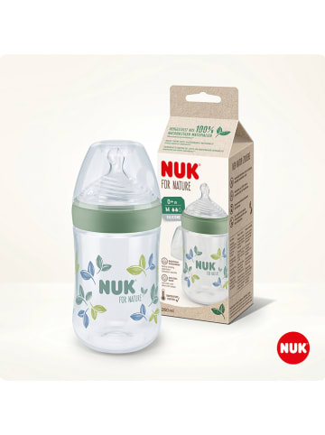 NUK Babyfles "NUK for Nature" turquoise - 260 ml