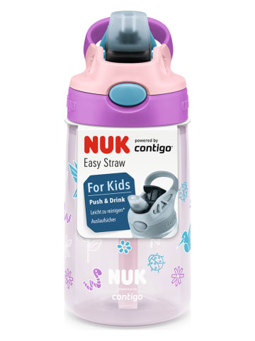NUK Drinkfles "Easy Straw Cup - Tulpen" paars