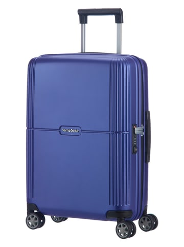 Samsonite Hardcase-Trolley in Blau - (B)40 x (H)55 x (T)20 cm - 37 l