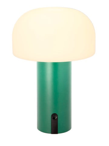 Villa Collection LED-Tischleuchte "Styles" in Weiß/ Grün - (H)22,5 cm