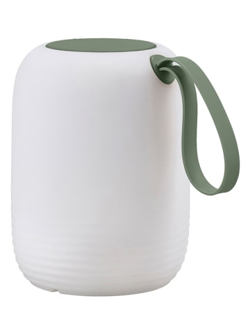 Villa Collection Ledlamp met luidspreker "Hav" wit/groen - (H)15,5 x Ø 12,5 cm