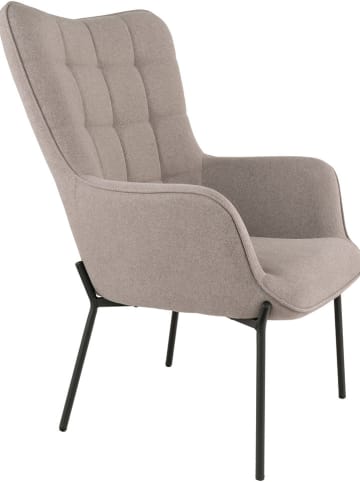 House Nordic Fotel "Glasgow" w kolorze beżowym - 79 x 98 x 70 cm