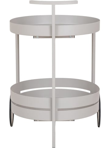 House Nordic Beistelltisch "Beja" in Grau - (B)49,5 x (H)61 x (T)40 cm