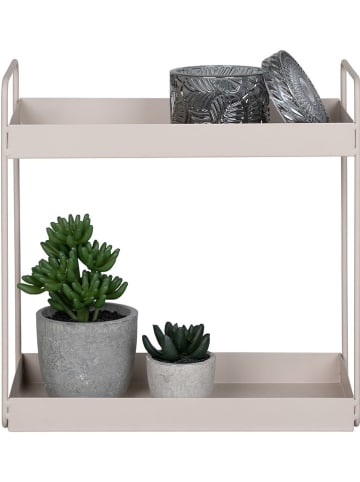 House Nordic Wandregal "Rabo" in Beige - (B)30 x (H)31 x (T)15 cm