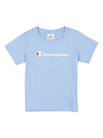 Champion Koszulka w kolorze błękitnym