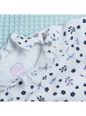 COOL CLUB Romper wit/blauw
