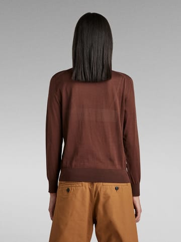 G-Star Koszulka w kolorze brązowym