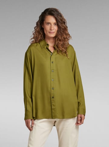 G-Star Bluzka koszulowa w kolorze khaki