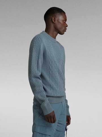 G-Star Sweter w kolorze błękitnym