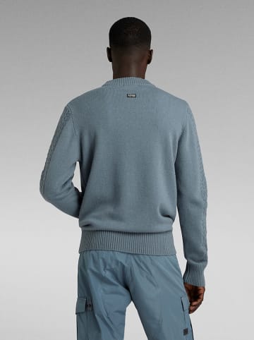 G-Star Sweter w kolorze błękitnym