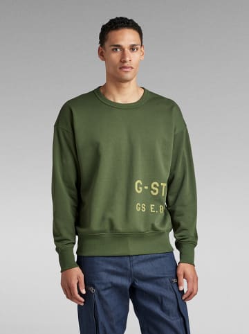 G-Star Sweatshirt in Grün