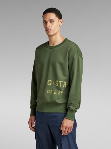 G-Star Sweatshirt in Grün