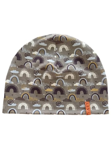 LiVi Beanie "Rainbow camel" in Khaki