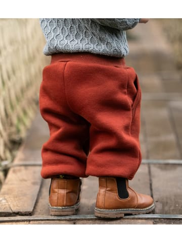 LiVi Sweatbroek "Streetwear sweat rostrot" rood