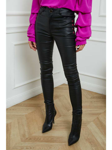 Joséfine Spodnie "Olivia" w kolorze czarnym