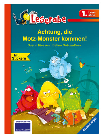 Ravensburger Erstlesebuch "Achtung, die Motz-Monster kommen!"