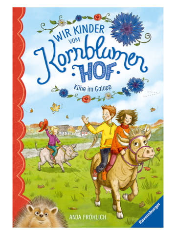 Ravensburger Kinderbuch "Wir Kinder vom Kornblumenhof, Band 3: Kühe im Galopp"