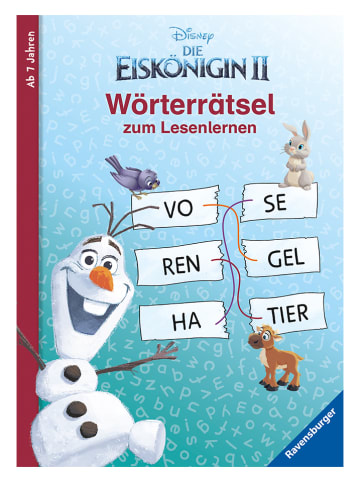 Ravensburger Erstlesebuch "Disney Die Eiskönigin 2: Wörterrätsel zum Lesenlernen"