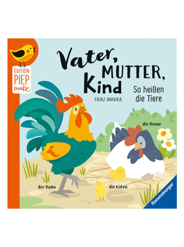 Ravensburger Pappbilderbuch "Vater, Mutter, Kind: So heißen die Tiere"