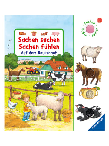 Ravensburger Pappbilderbuch "Sachen suchen, Sachen fühlen: Auf dem Bauernhof"