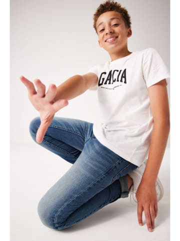 Garcia Dżinsy "Xand" - Skinny fit - w kolorze niebieskim