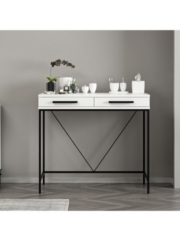 Scandinavia Concept Kaptafel "Sane" wit - (B)90 x (H)80 x (D)45 cm