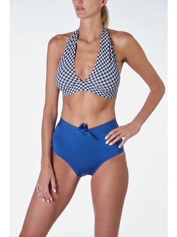 Divine Paris Bikinitop blauw/wit