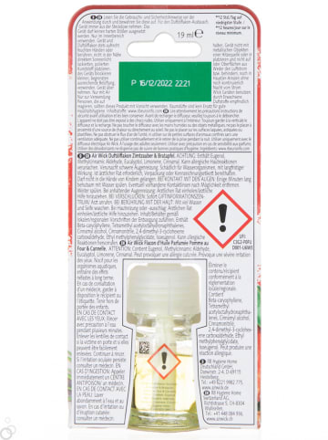 Air Wick 3er-Set: Duftölflakon-Nachfüller "Zimtzauber Bratapfel", je 19 ml