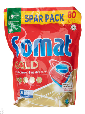 somat Spülmaschinentabs "Gold", 80 Tabs