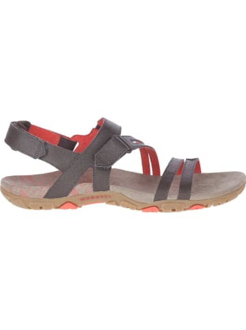 Merrell Leder-Sandalen "Sandspur Rose Convert" in Braun