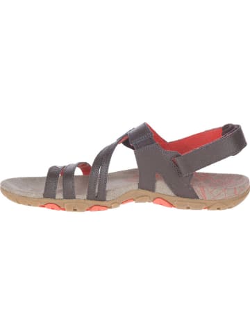 Merrell Leder-Sandalen "Sandspur Rose Convert" in Braun