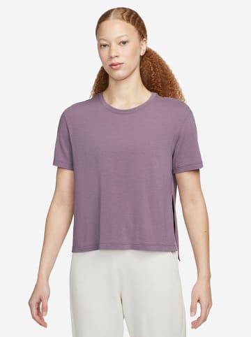 Nike Koszulka w kolorze fioletowym do jogi