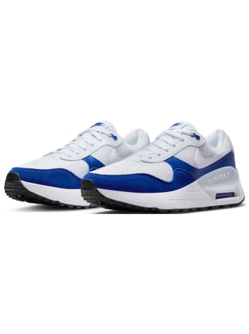 Nike Leren sneakers "Air Max Systm" wit/blauw