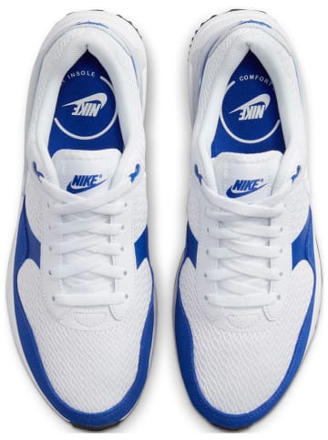 Nike Leder-Sneakers "Air Max Systm" in Weiß/ Blau