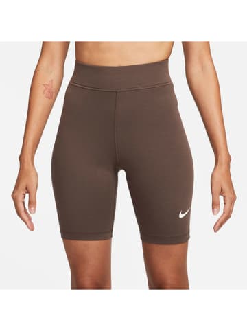 Nike Biker-Shorts in Braun