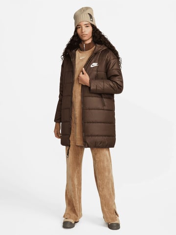 Nike Wintermantel bruin