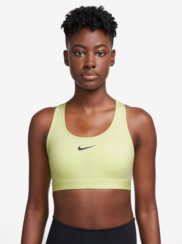 Nike Biustonosz sportowy w kolorze żółtym