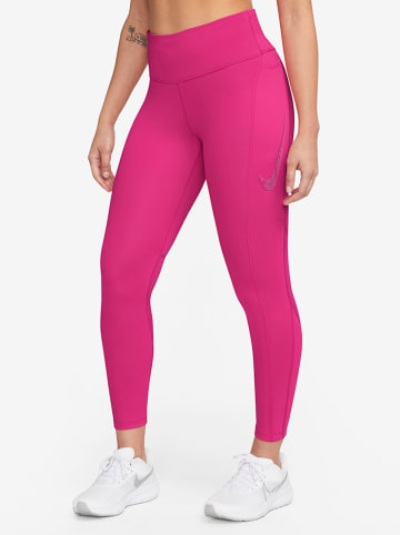 Nike Legginsy w kolorze różowym do biegania