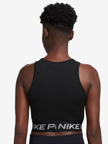 Nike Top sportowy w kolorze czarnym