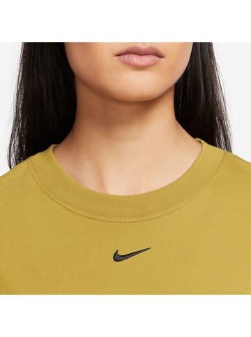 Nike Koszulka w kolorze musztardowym