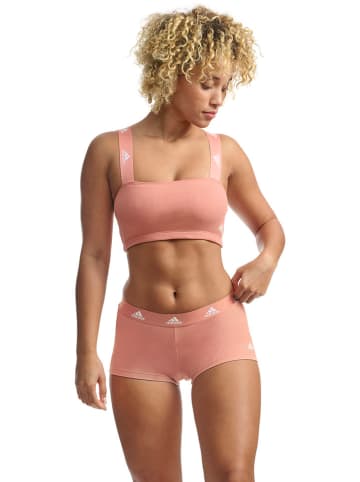 adidas Top w kolorze brzoskwiniowym