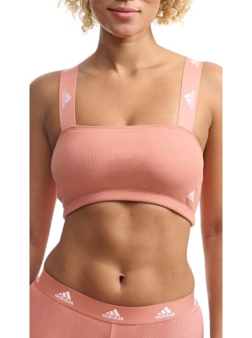 adidas Bustier in Lachs