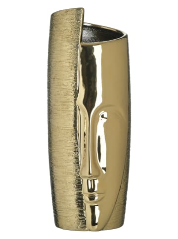 InArt Vase in Gold - (B)12,5 x (H)33 x (T)11,5 cm